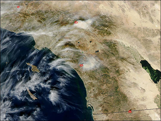 Fires in Southern California