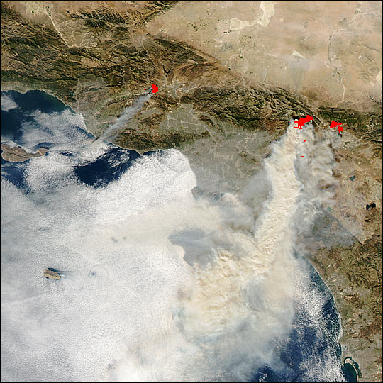 Fires in Southern California