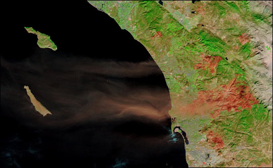 Dust in Southern California