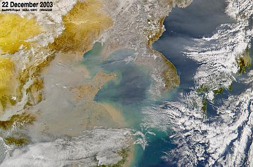 Haze Over the Yellow Sea - related image preview