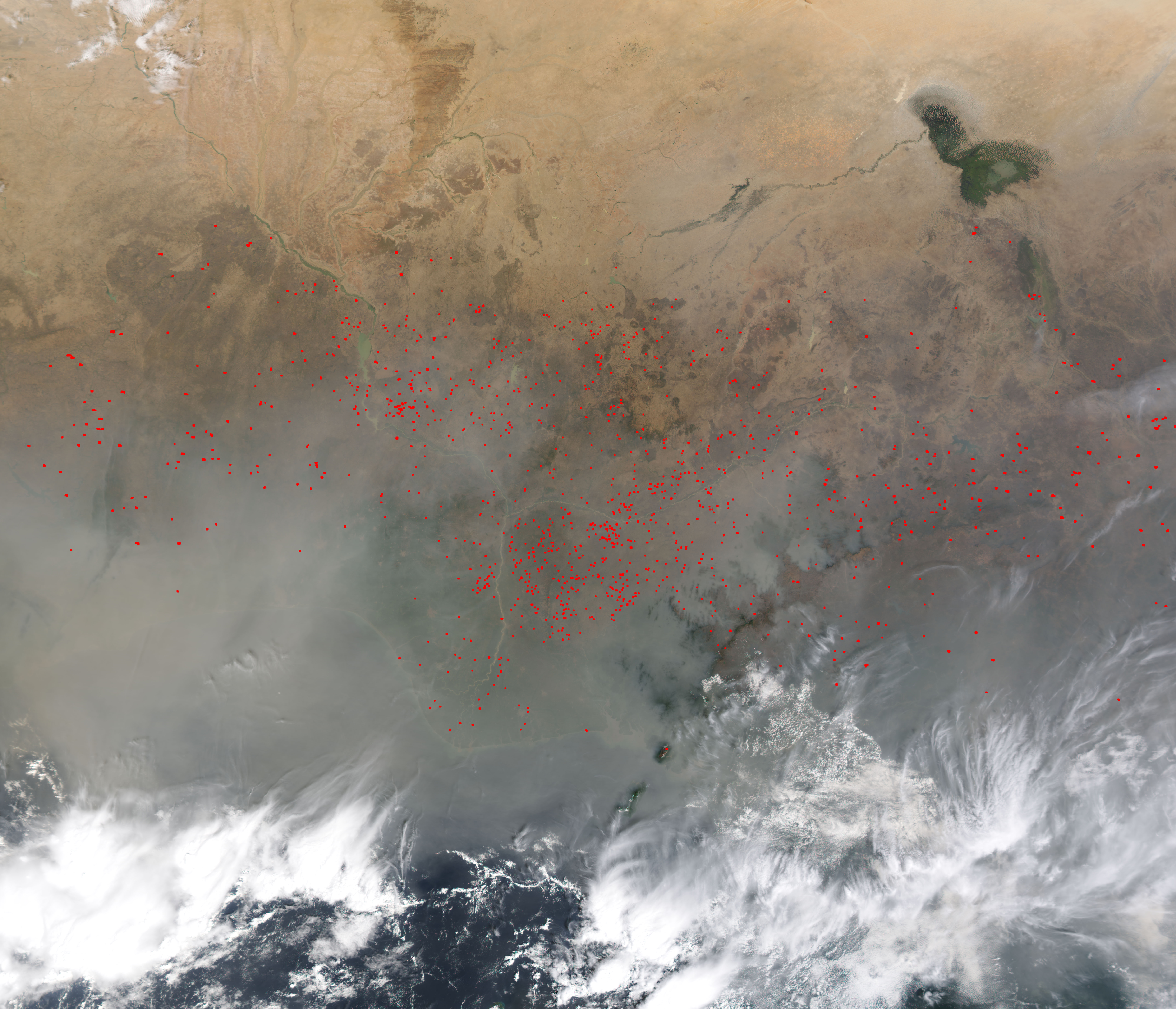 Dust  near Lake Chad - related image preview