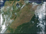 Fires in Northern South America