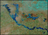 Syr Darya River Overflows