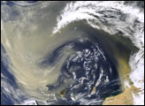 Dust Over the Canary Islands