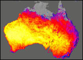 Intense Heat Blankets Southern Australia