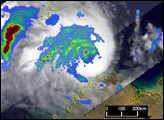 Tropical Cyclone Fay - selected image