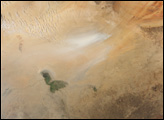 Dust in the Bodele Depression