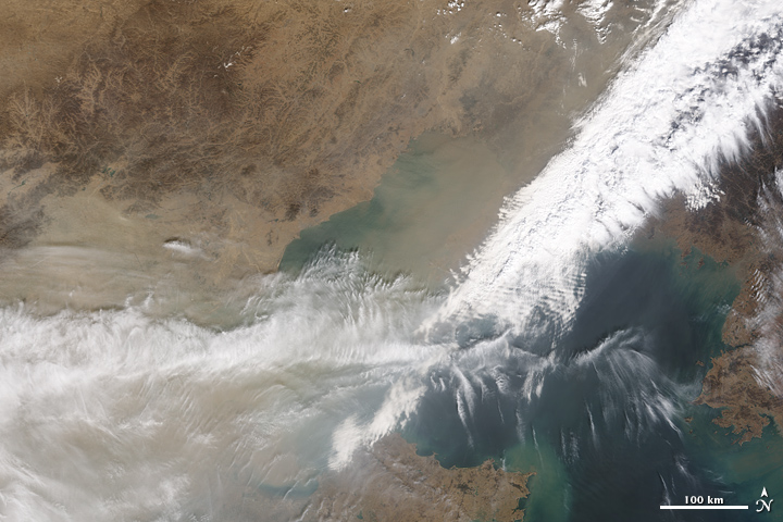 Sandstorms Sweep Across Northern China - related image preview
