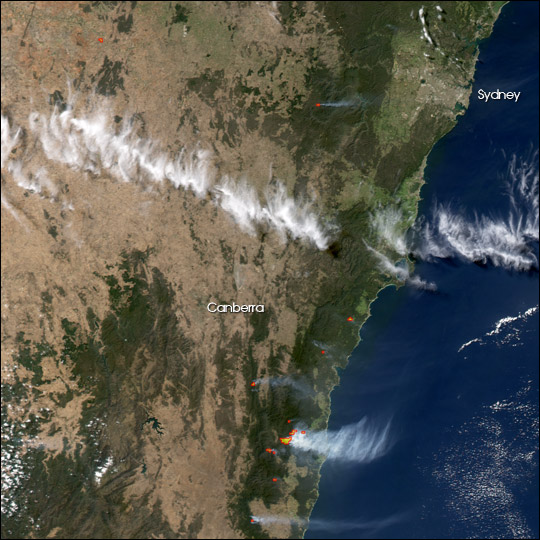 Fires in Southeast Australia