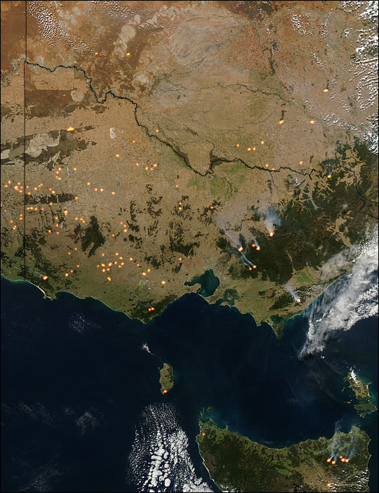 Fires in Southeast Australia