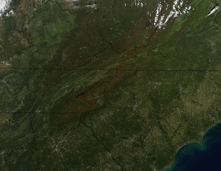 Fall colors in southeastern United States - related image preview