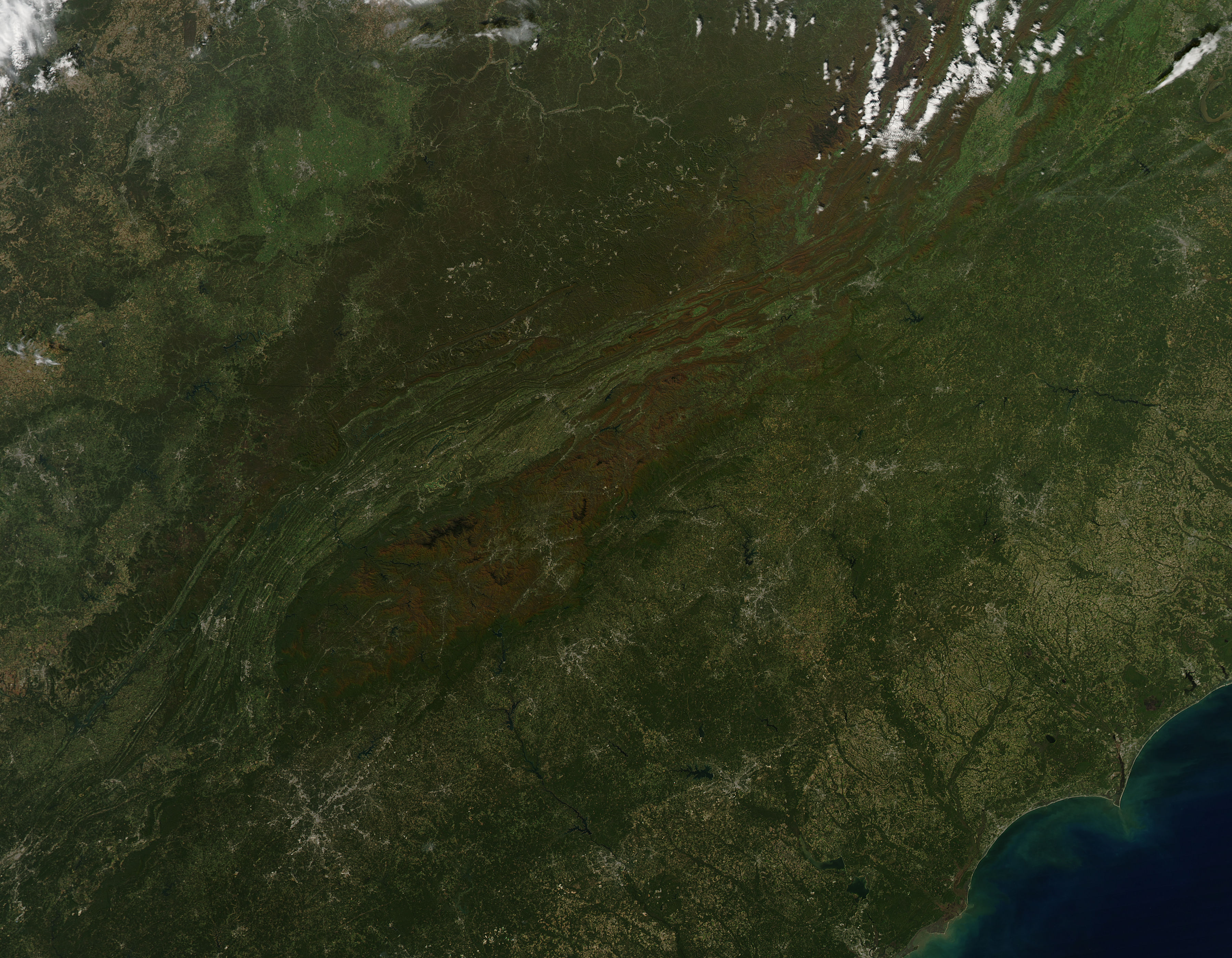 Fall colors in southeastern United States - related image preview