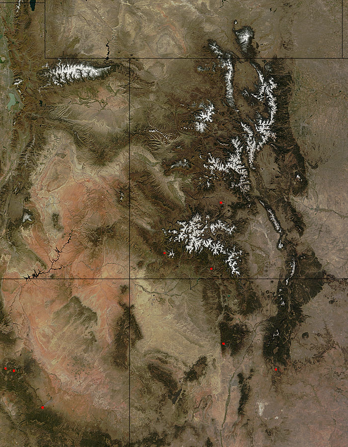 Fall snow in the Rockies - related image preview