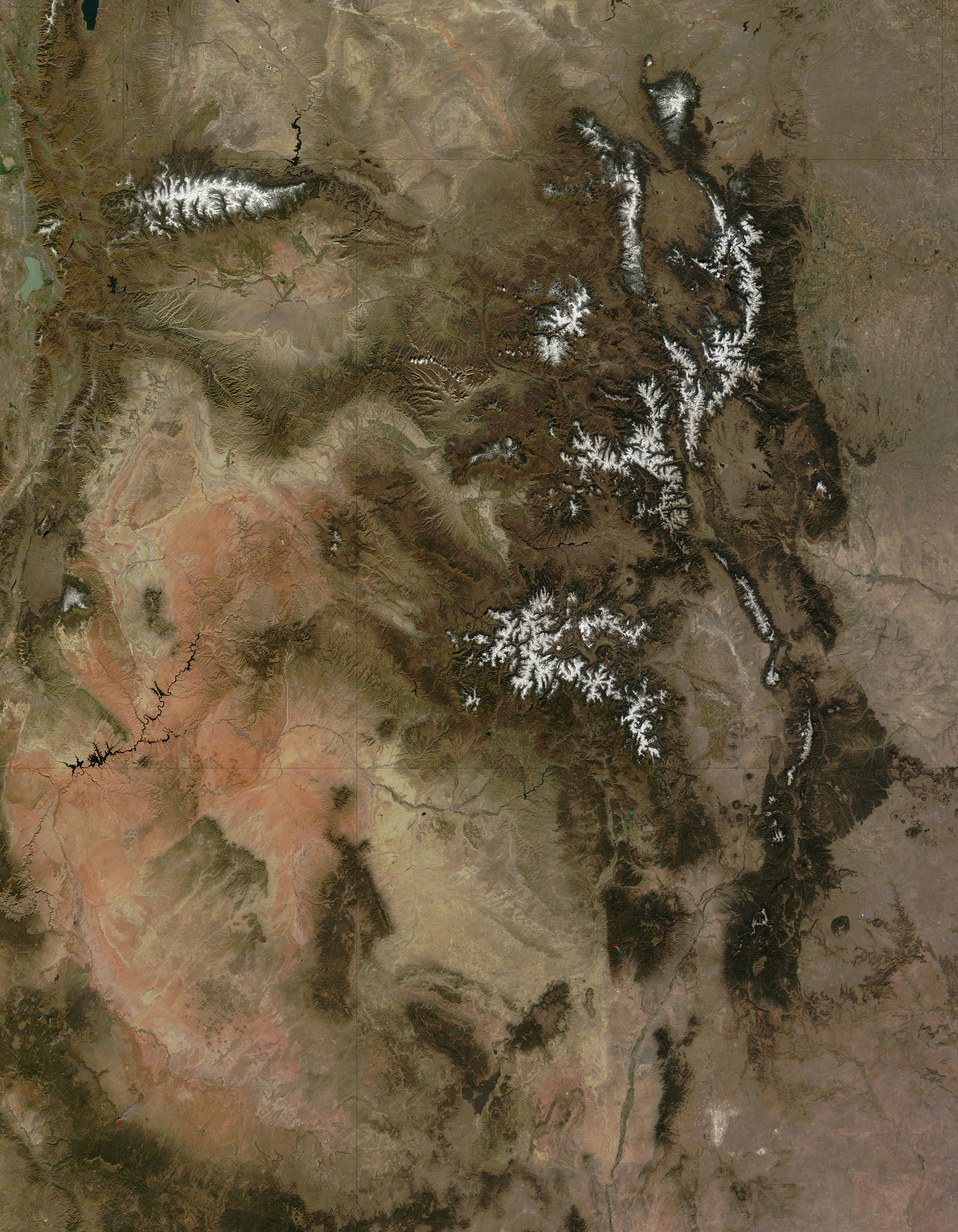 Fall snow in the Rockies - related image preview