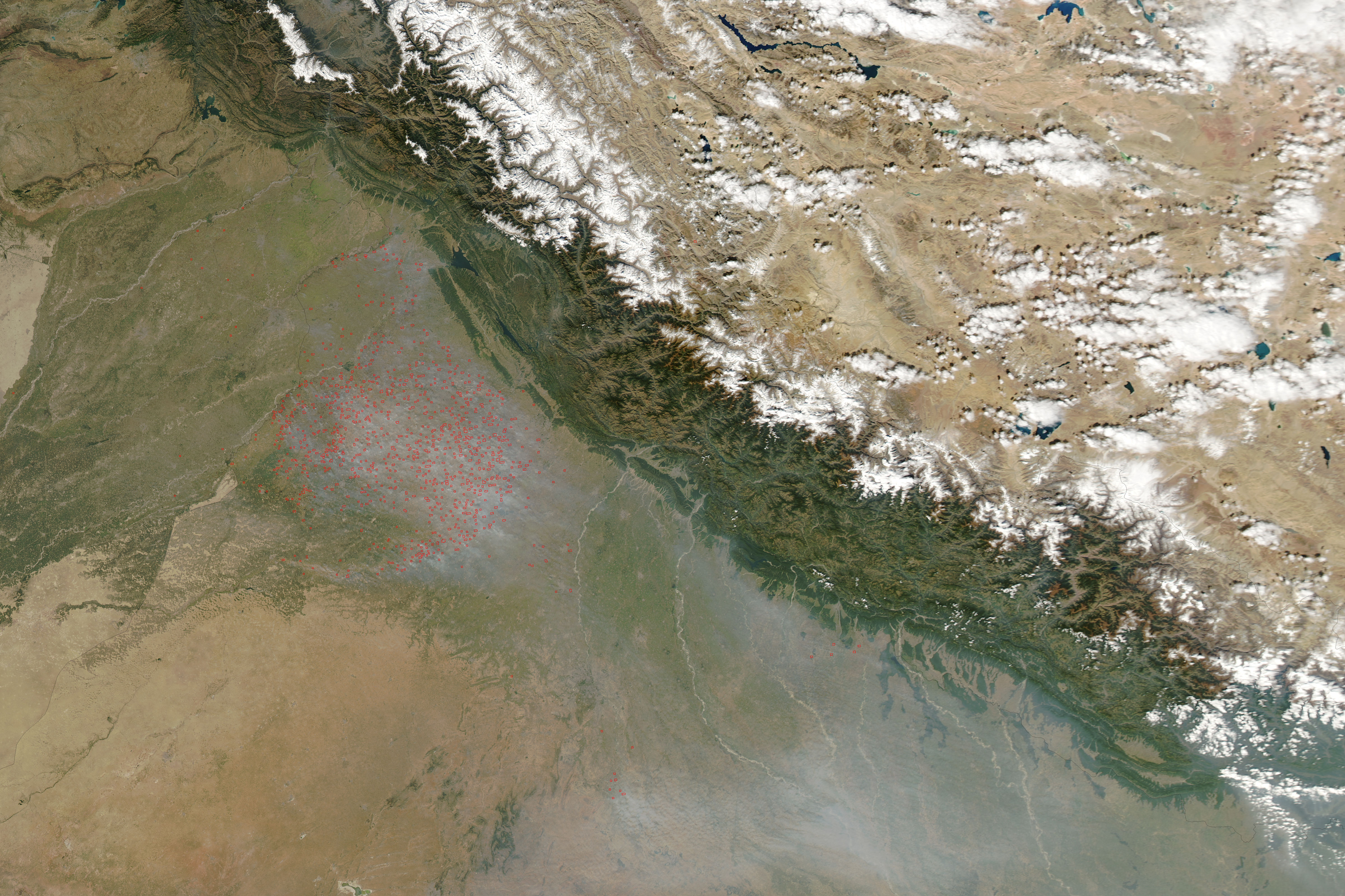 Fires in northern India - related image preview