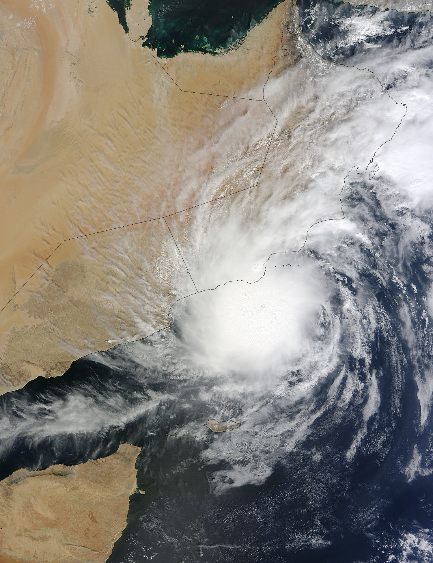 Tropical Cyclone Keila (03A) off the Arabian Peninsula - related image preview