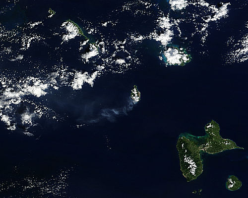 Ash Plume from Soufriere Hills, Montserrat - related image preview