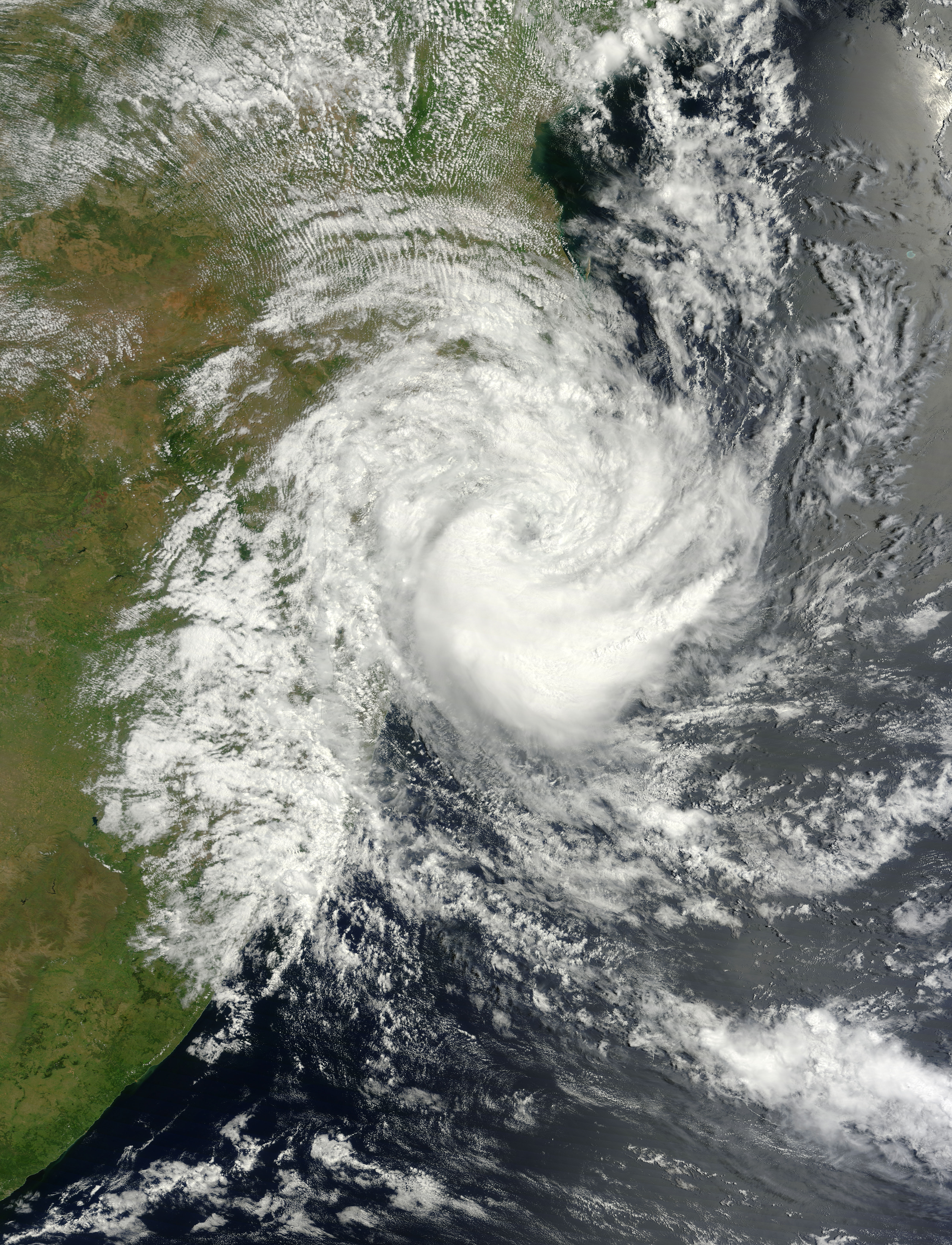 Tropical Cyclone Dando (07S) over Mozambique - related image preview