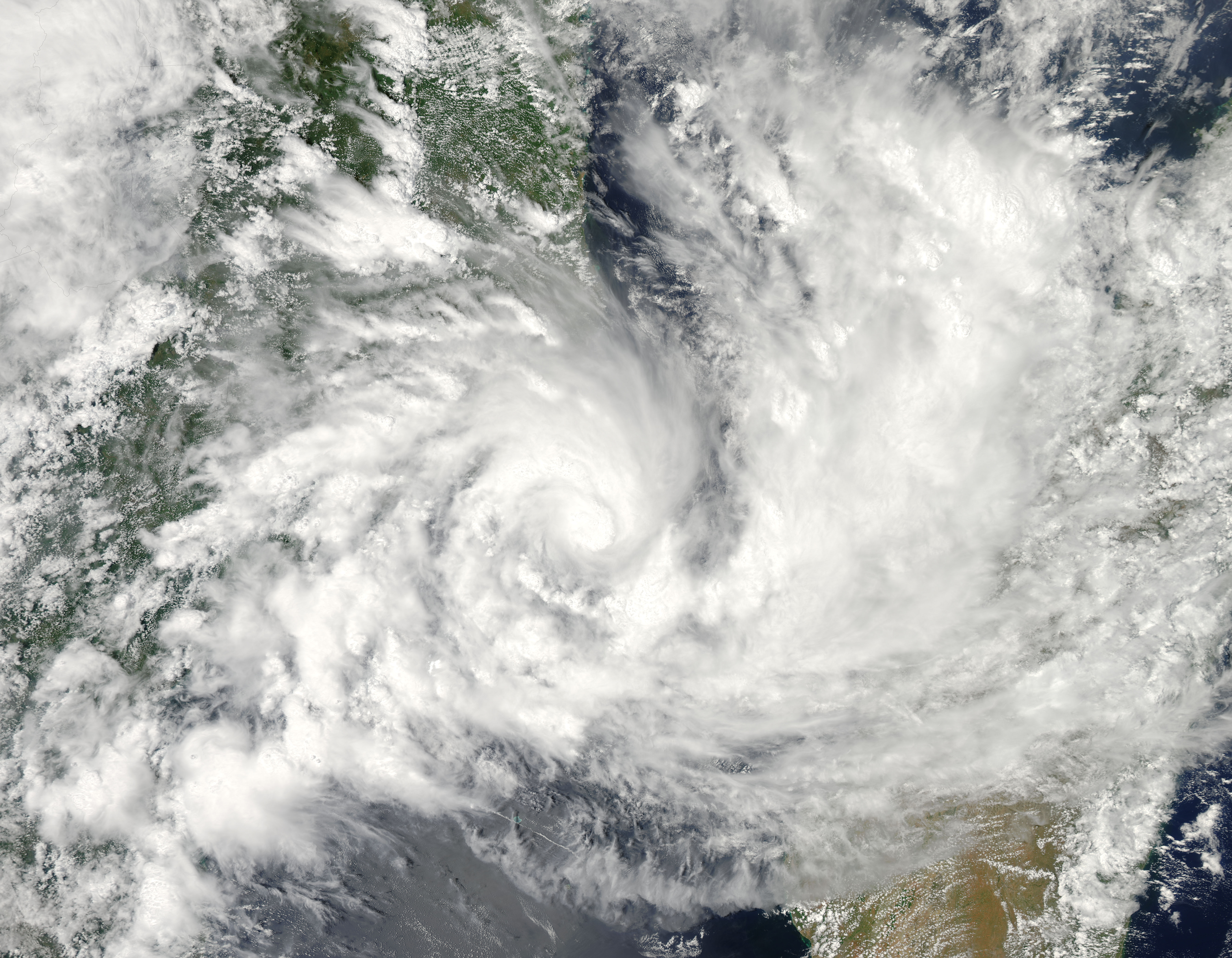 Tropical Storm Funso (08S) over Mozambique and Madagascar - related image preview