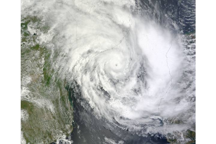 Tropical Cyclone Funso (08S) over the Mozambique Channel - selected image
