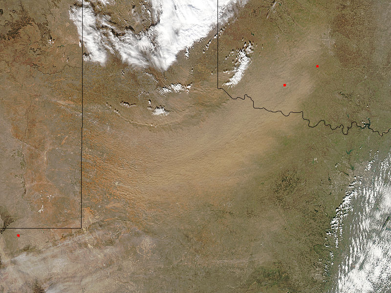Dust storm in northern Texas - related image preview