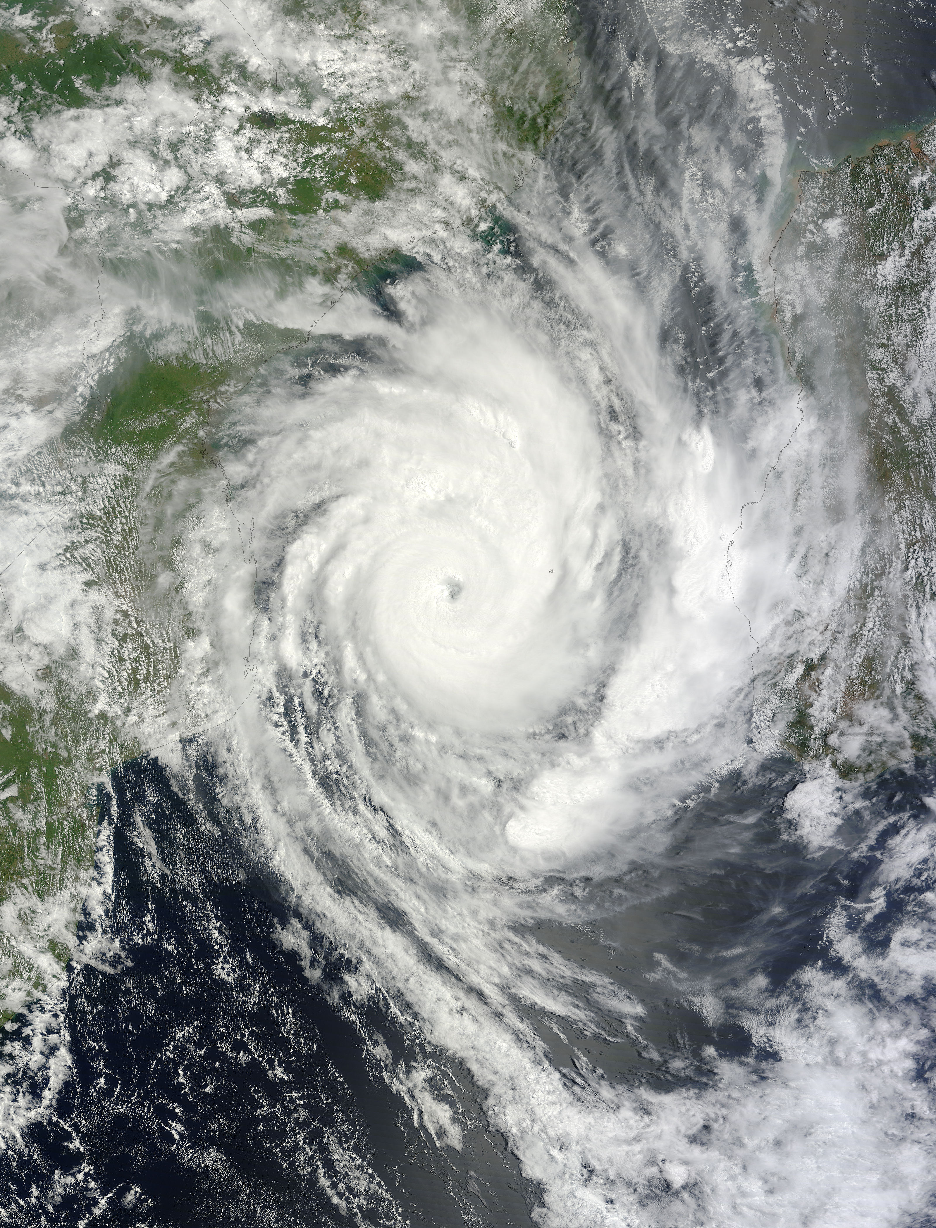 Tropical Cyclone Funso (08S) over the Mozambique Channel - related image preview