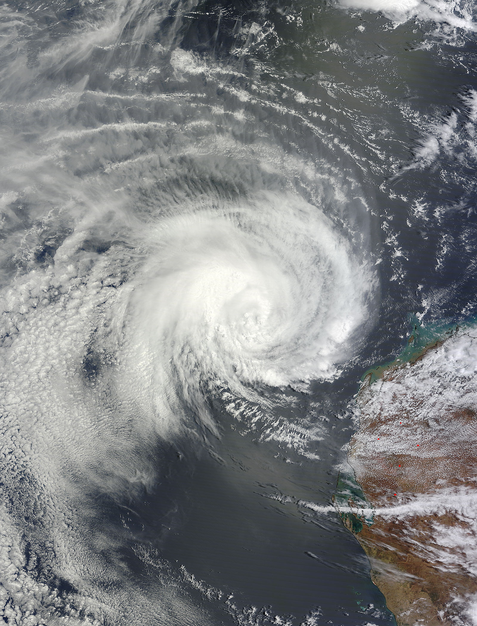 Tropical Cyclone Iggy (09S) off Australia - related image preview