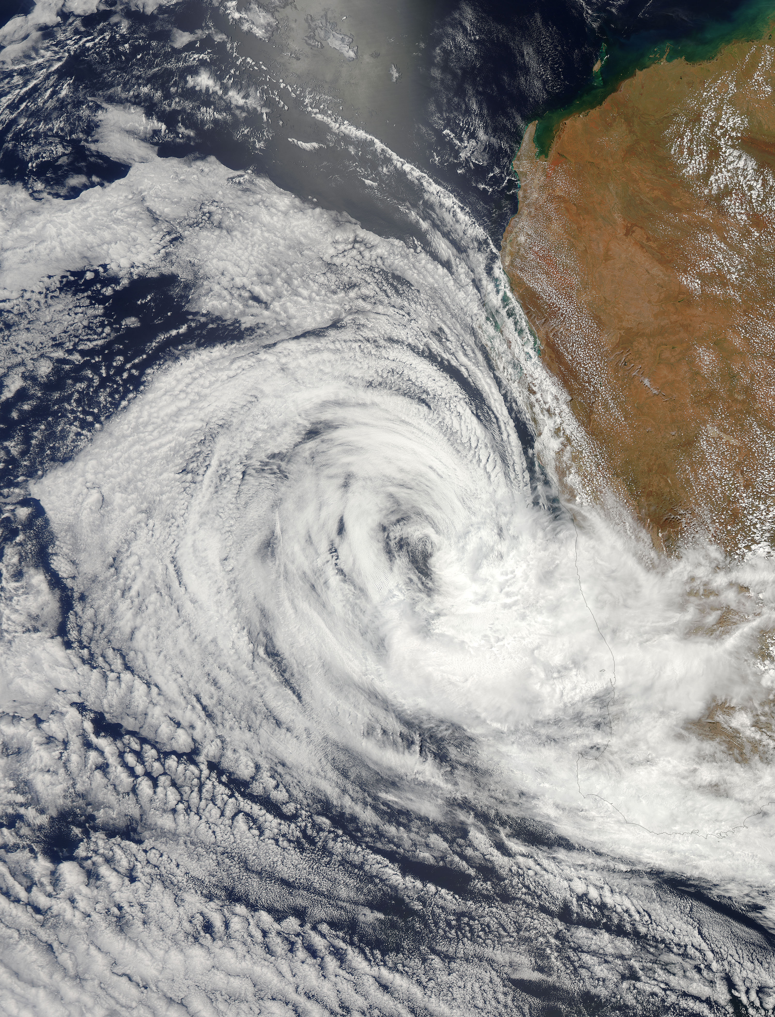 Tropical Cyclone Iggy (09S) approaching Australia - related image preview