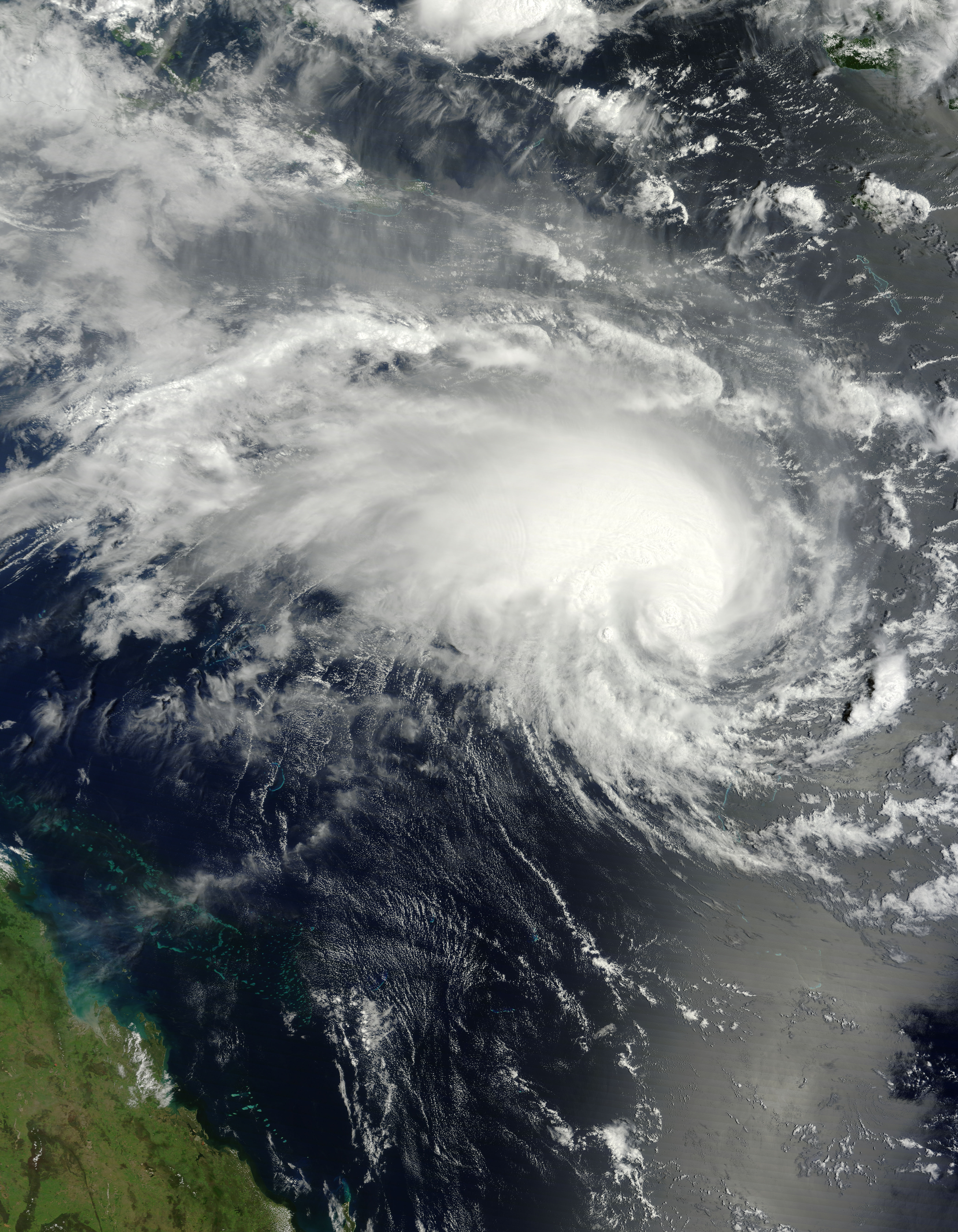 Tropical Cyclone Jasmine (10P) off Australia - related image preview