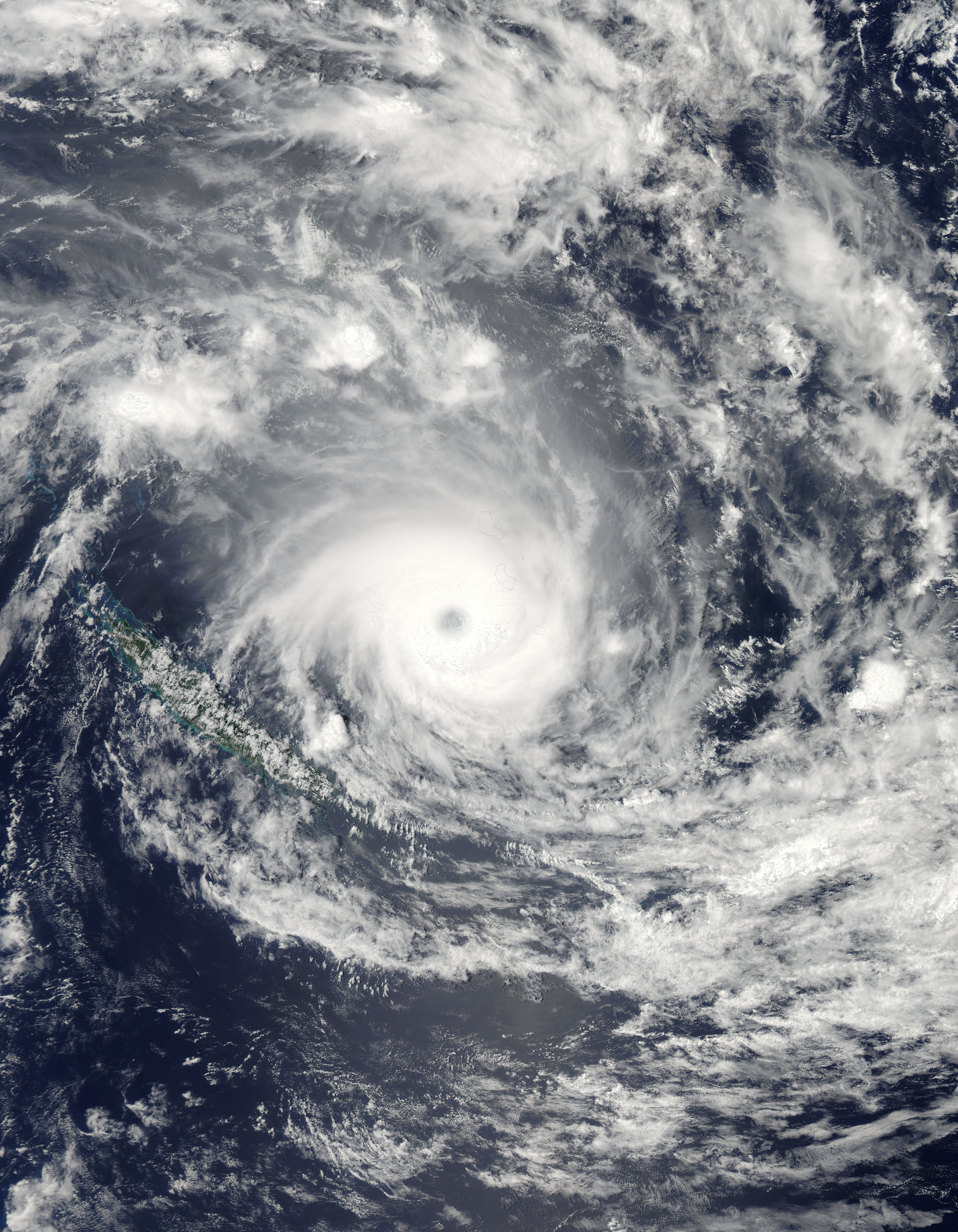 Tropical Cyclone Jasmine (10P) over Vanuatu and New Caledonia - related image preview