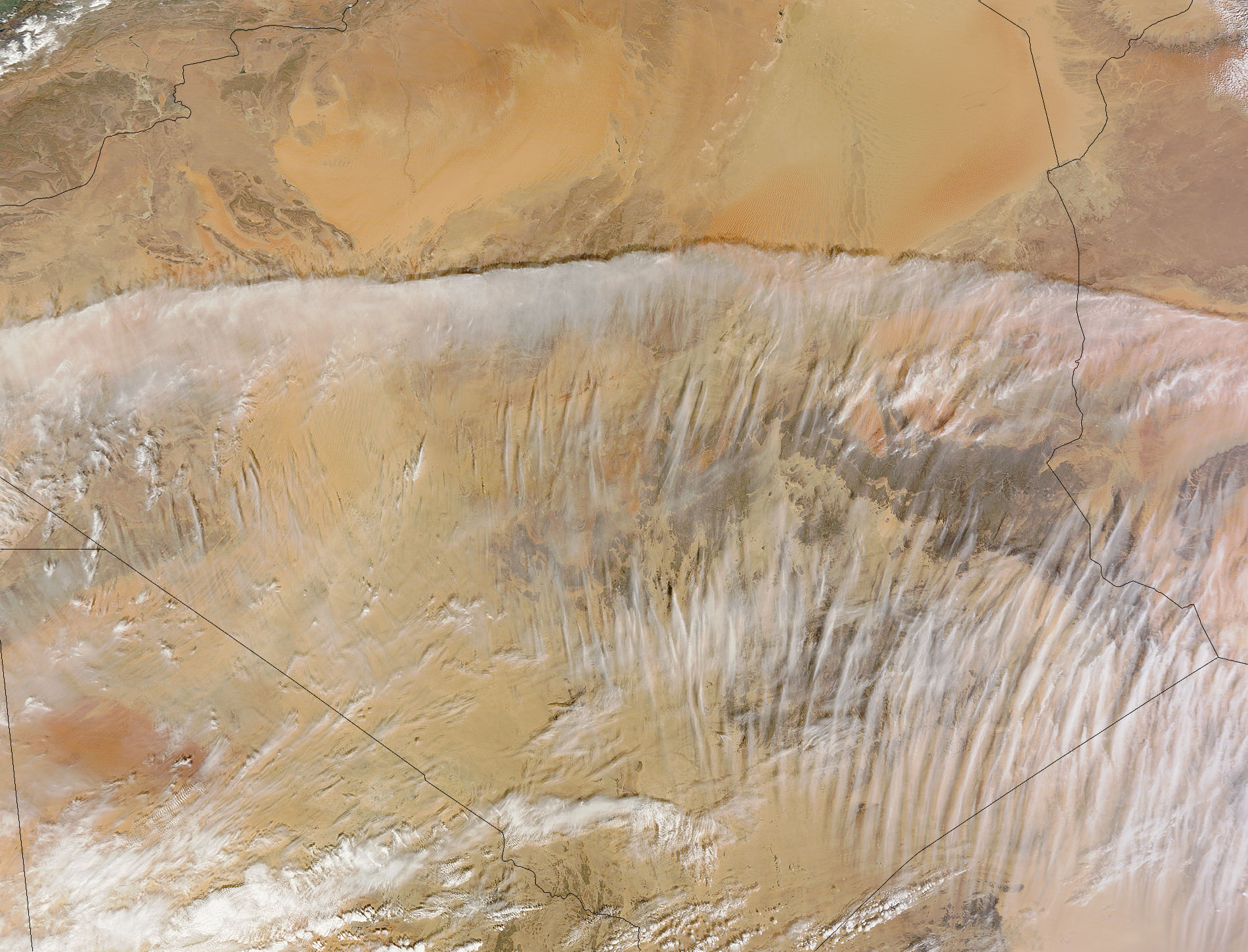 Clouds over the Sahara Desert - related image preview