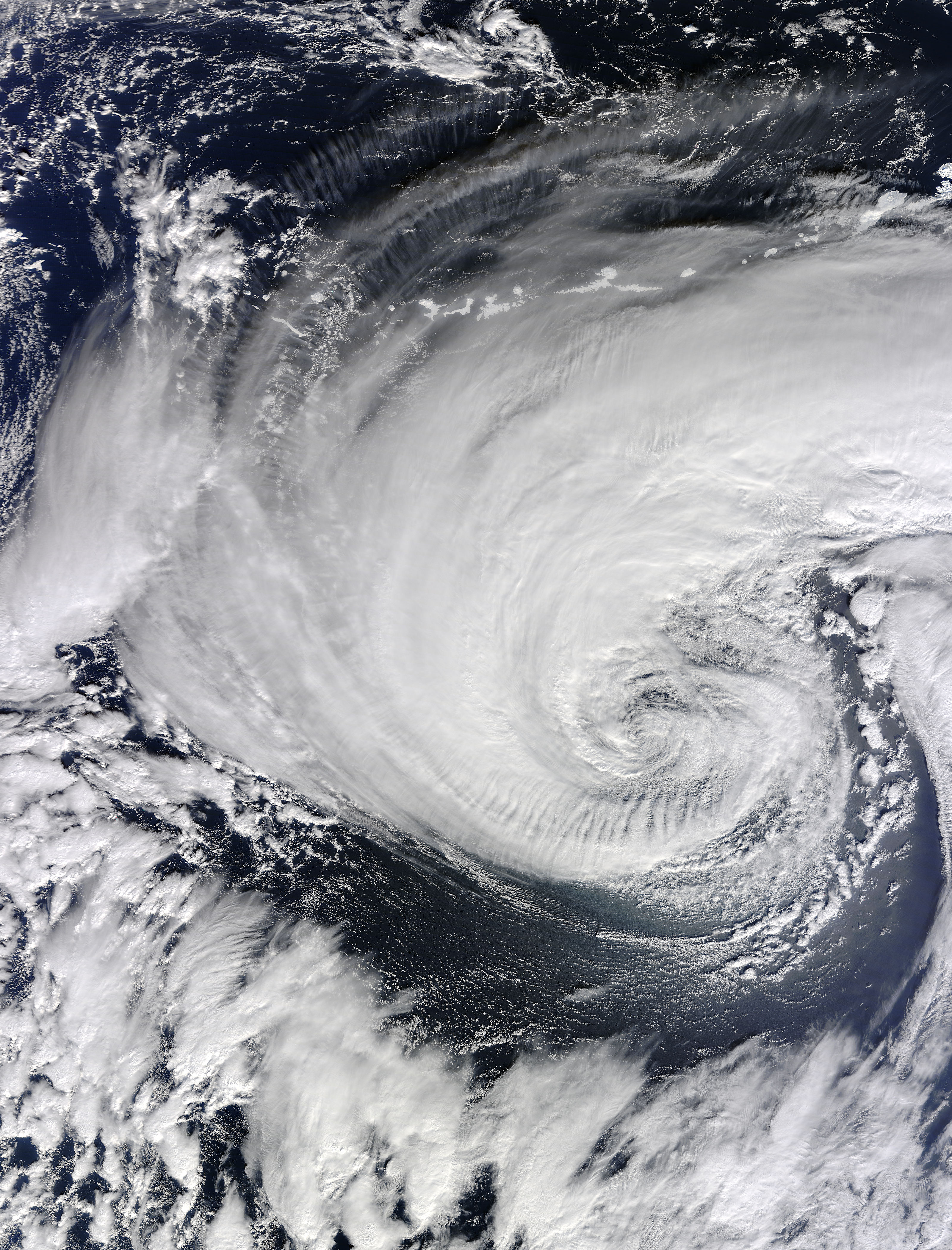 Low pressure system over the northern Pacific - related image preview
