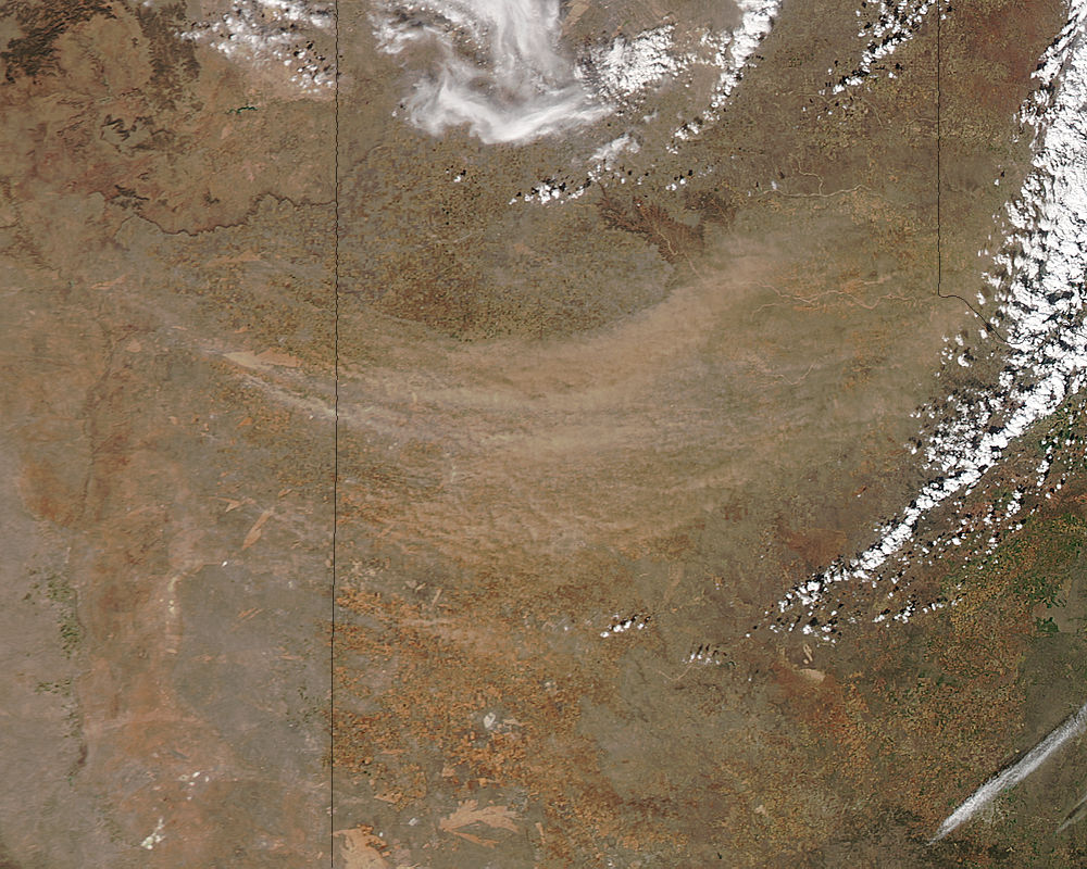 Dust storm in the Texas panhandle - related image preview