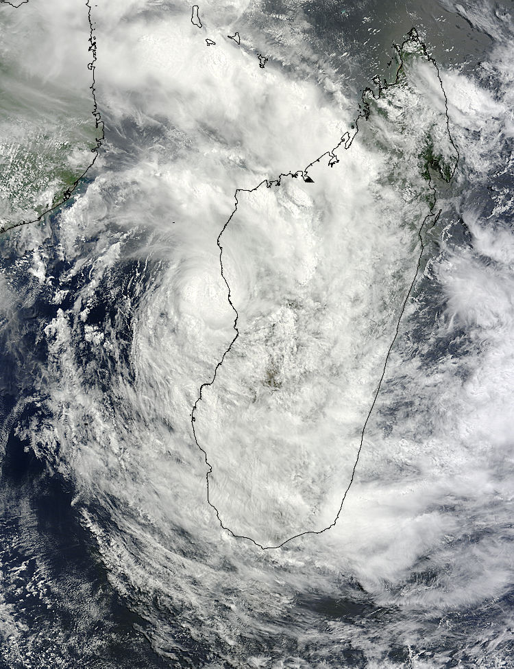 Tropical Cyclone Irina (14S) over Madagascar - related image preview