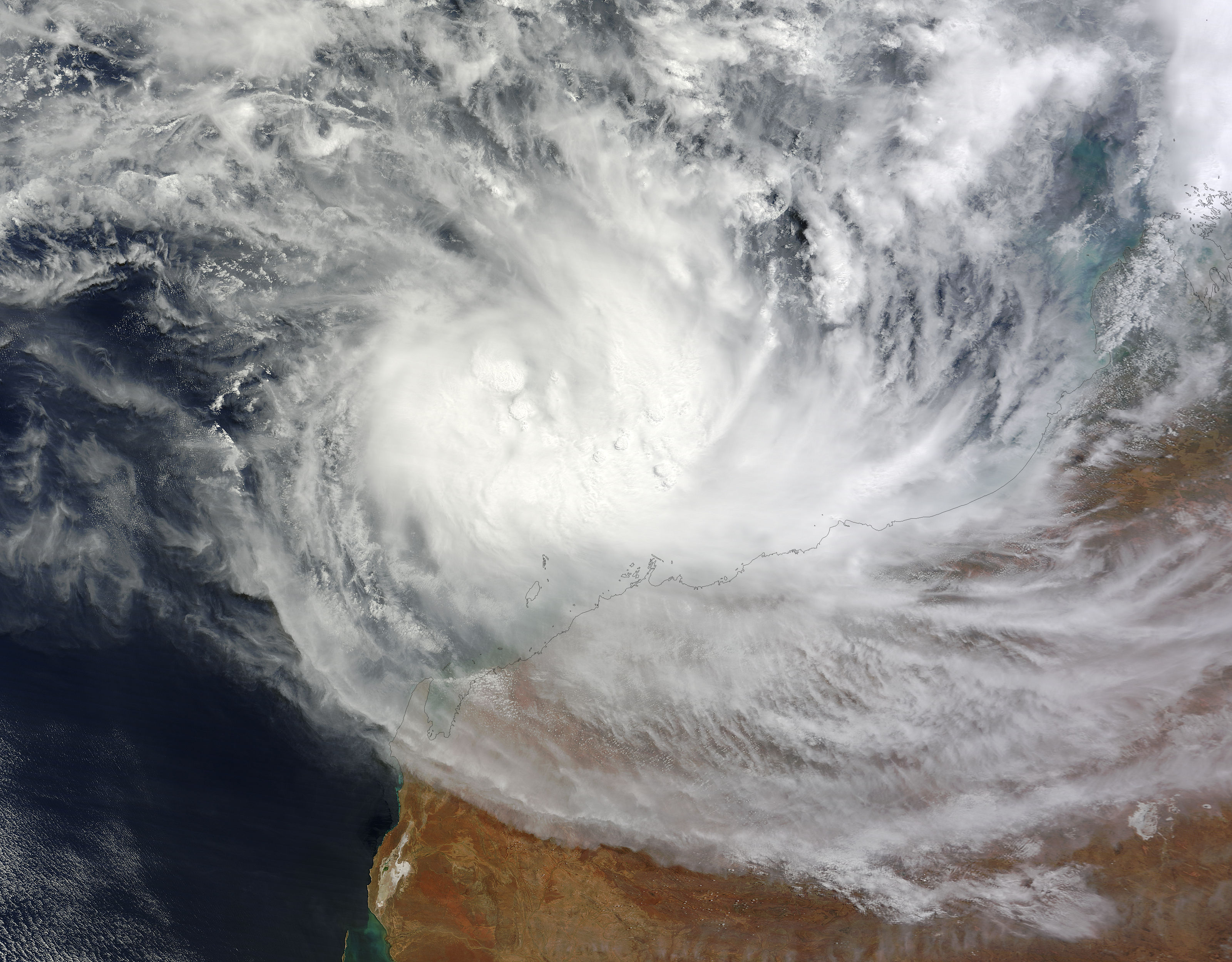Tropical Cyclone Lua (17S) over Western Australia - related image preview