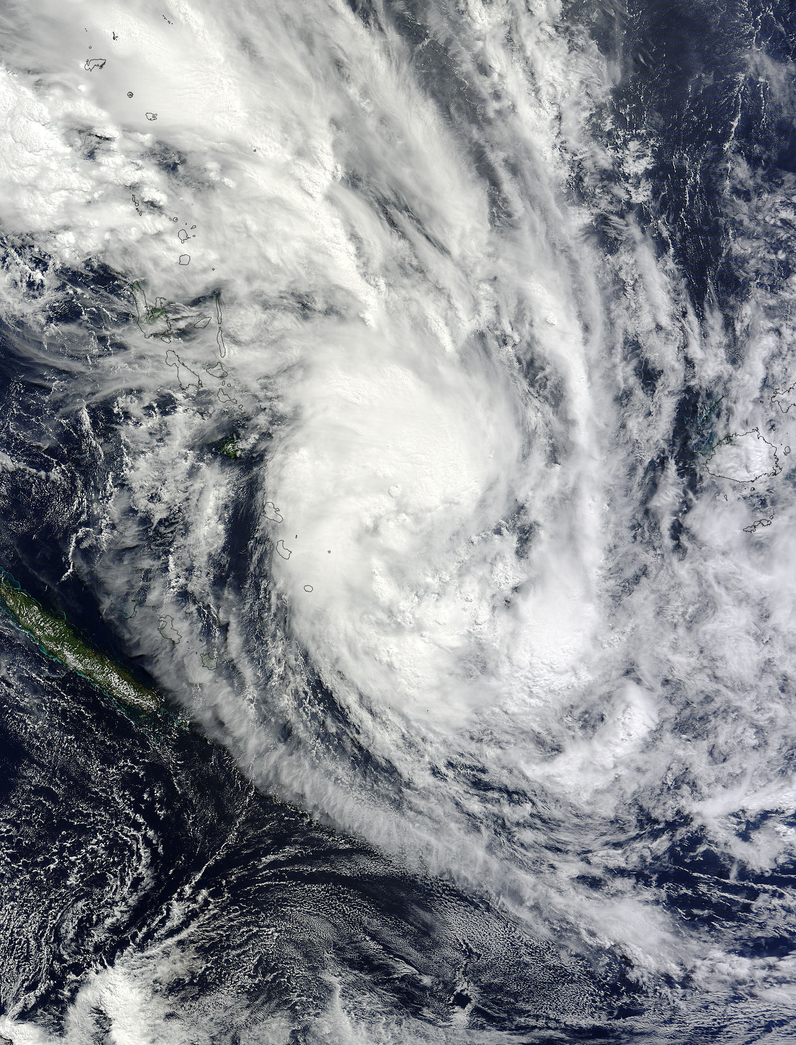 Tropical Cyclone Daphne (18P) over the North Fiji Basin, Pacific Ocean - related image preview