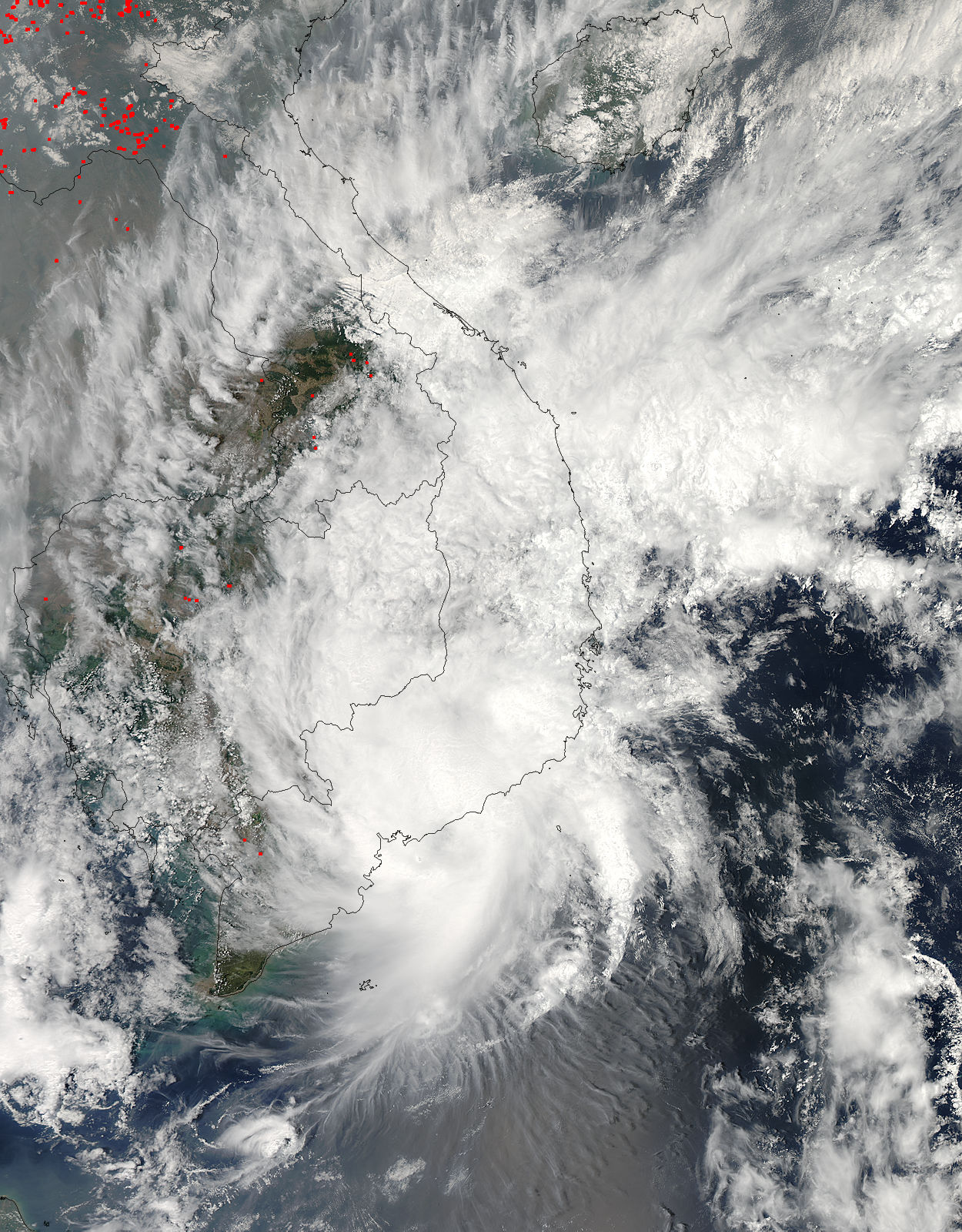 Typhoon Pakhar (02W) over Vietnam - related image preview