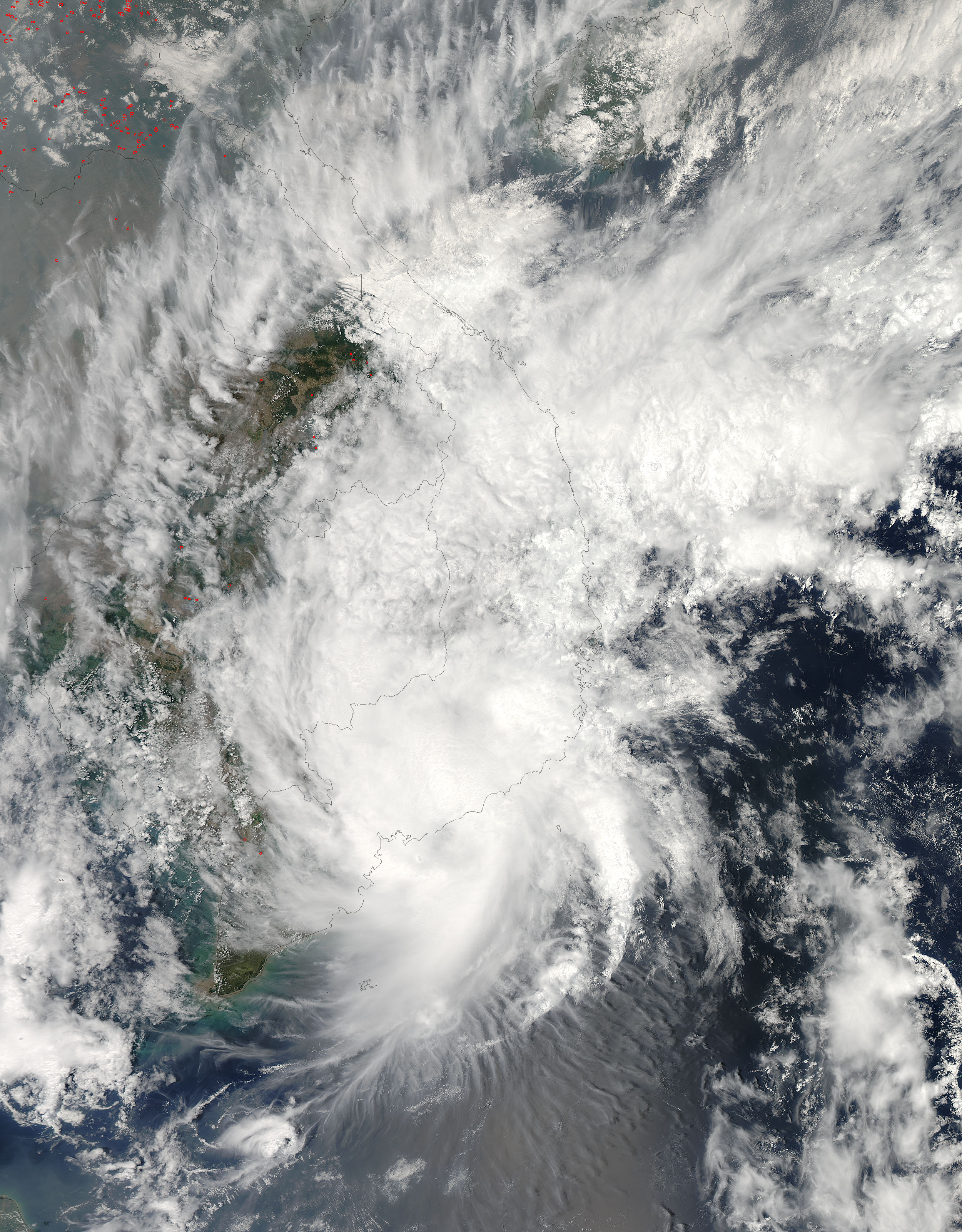 Typhoon Pakhar (02W) over Vietnam - related image preview