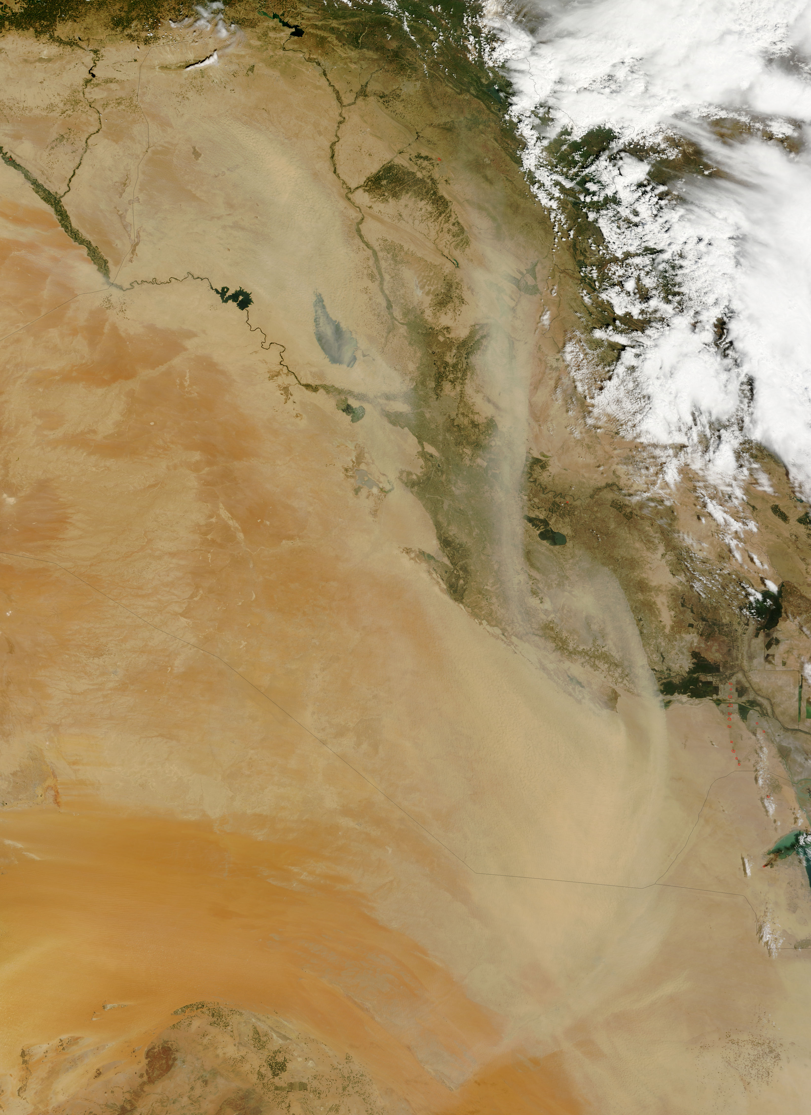 Dust storm in Iraq - related image preview