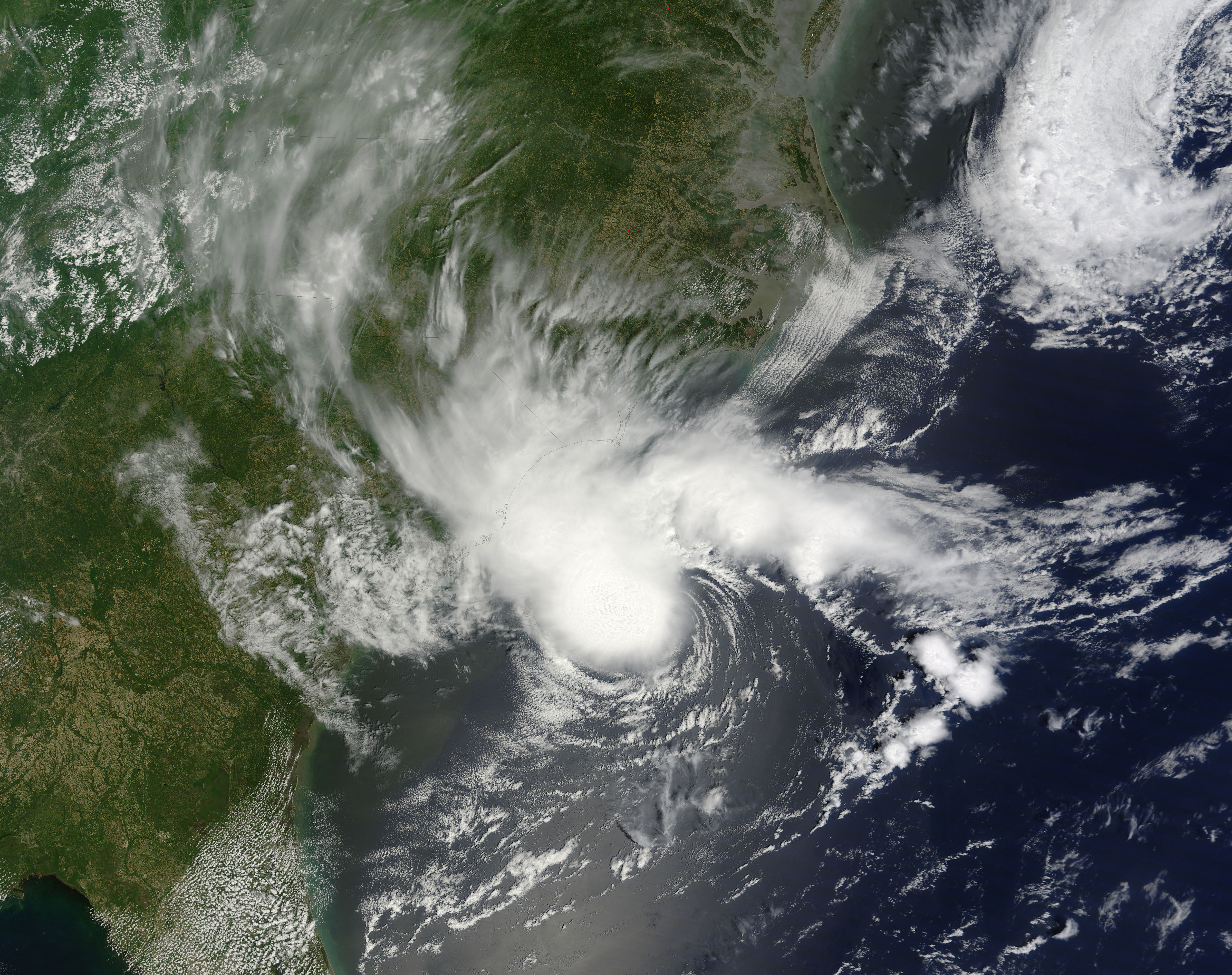 Tropical Storm Alberto (01L) off the Carolinas - related image preview