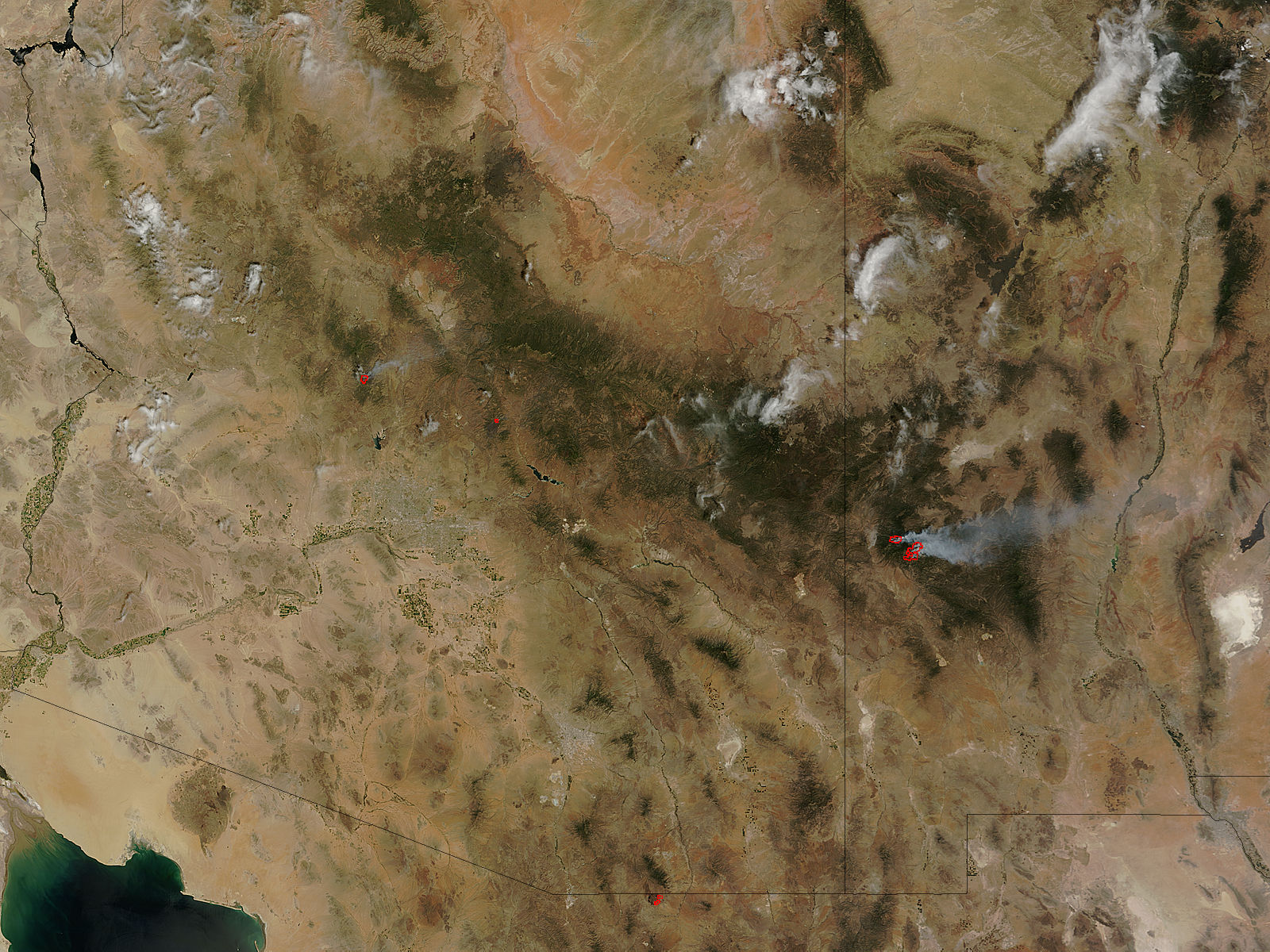 Fires in the Southwest - related image preview