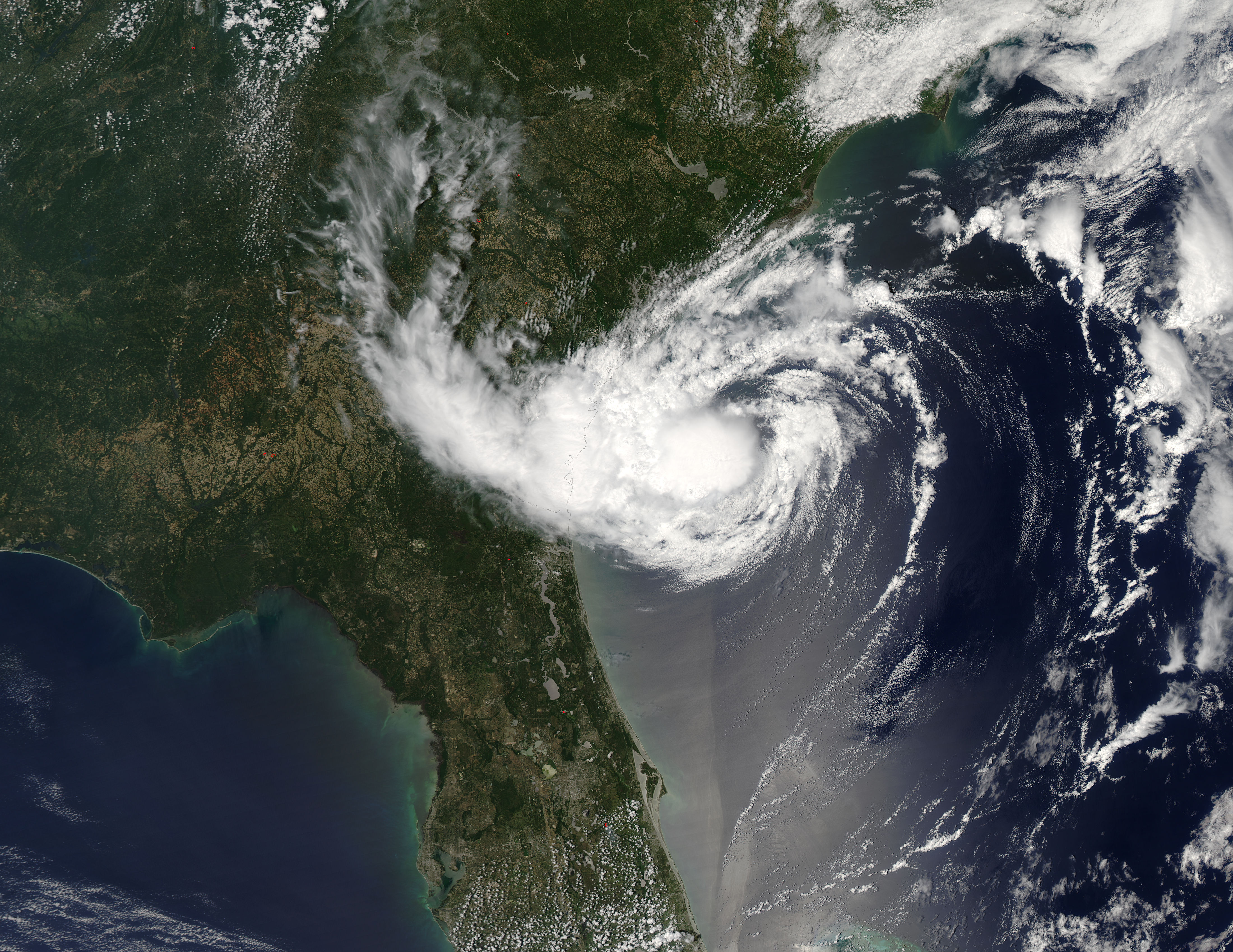 Tropical Storm Alberto (01L) off the Georgia - related image preview