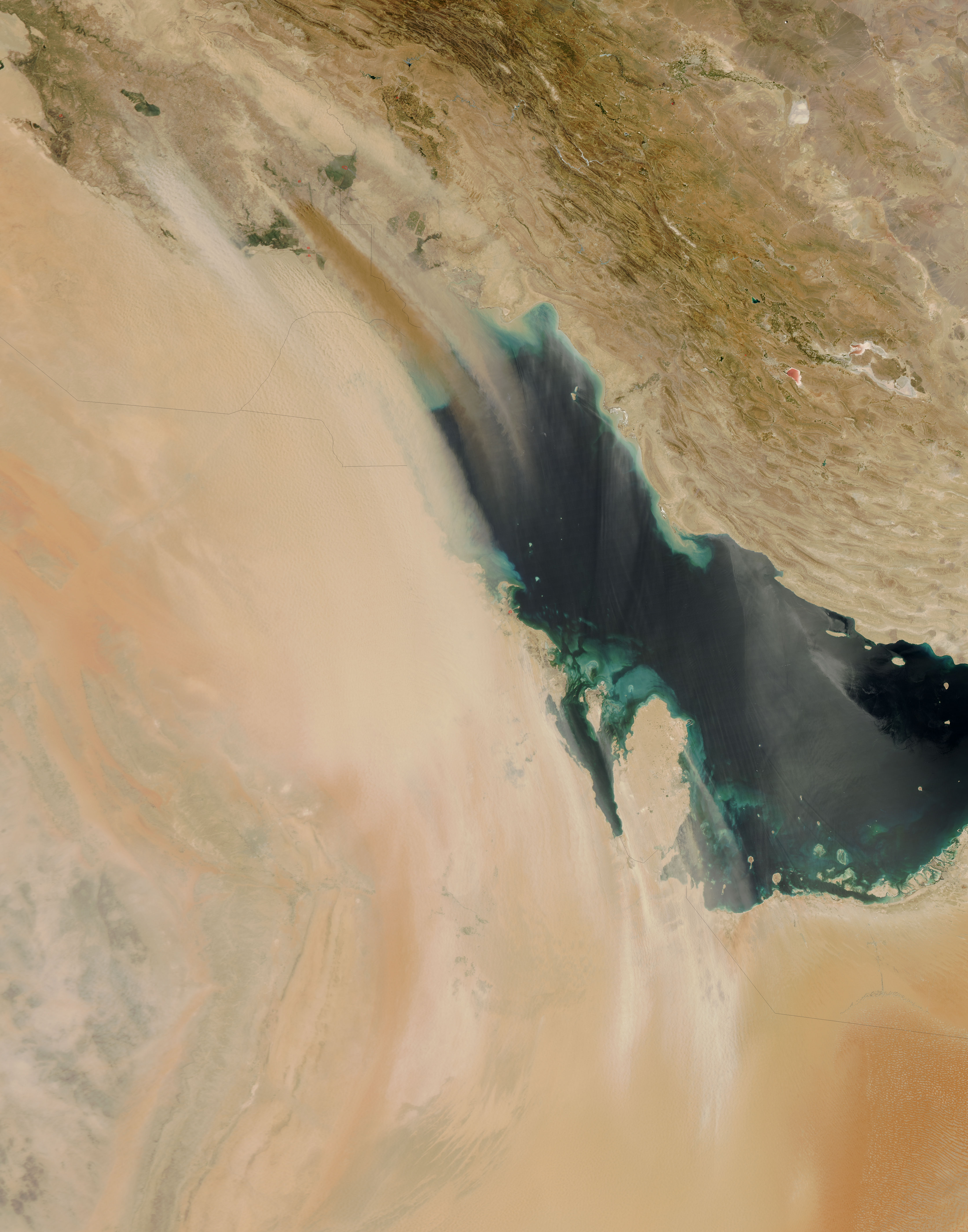 Dust storms in the Middle East - related image preview