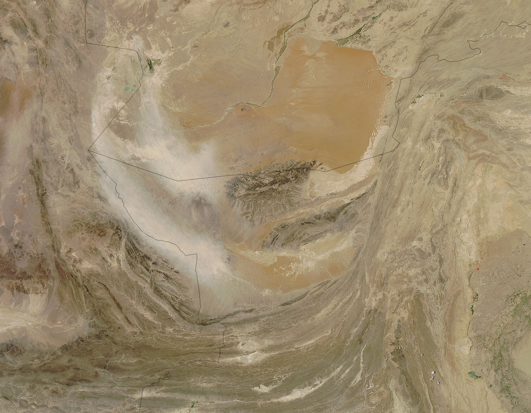 Dust storms in Afghanistan and Pakistan - related image preview
