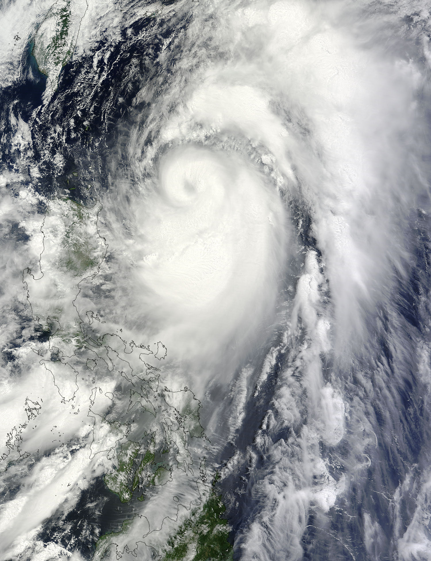 Typhoon Mawar (04W) off the Philippines - related image preview