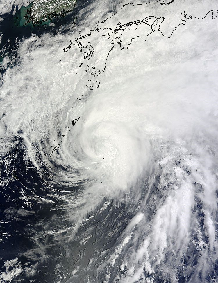 Typhoon Mawar (04W) off Japan - related image preview