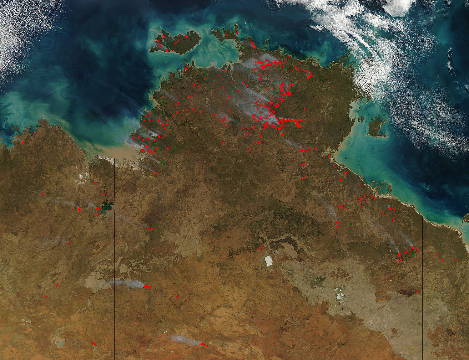 Fires in northern Australia - related image preview