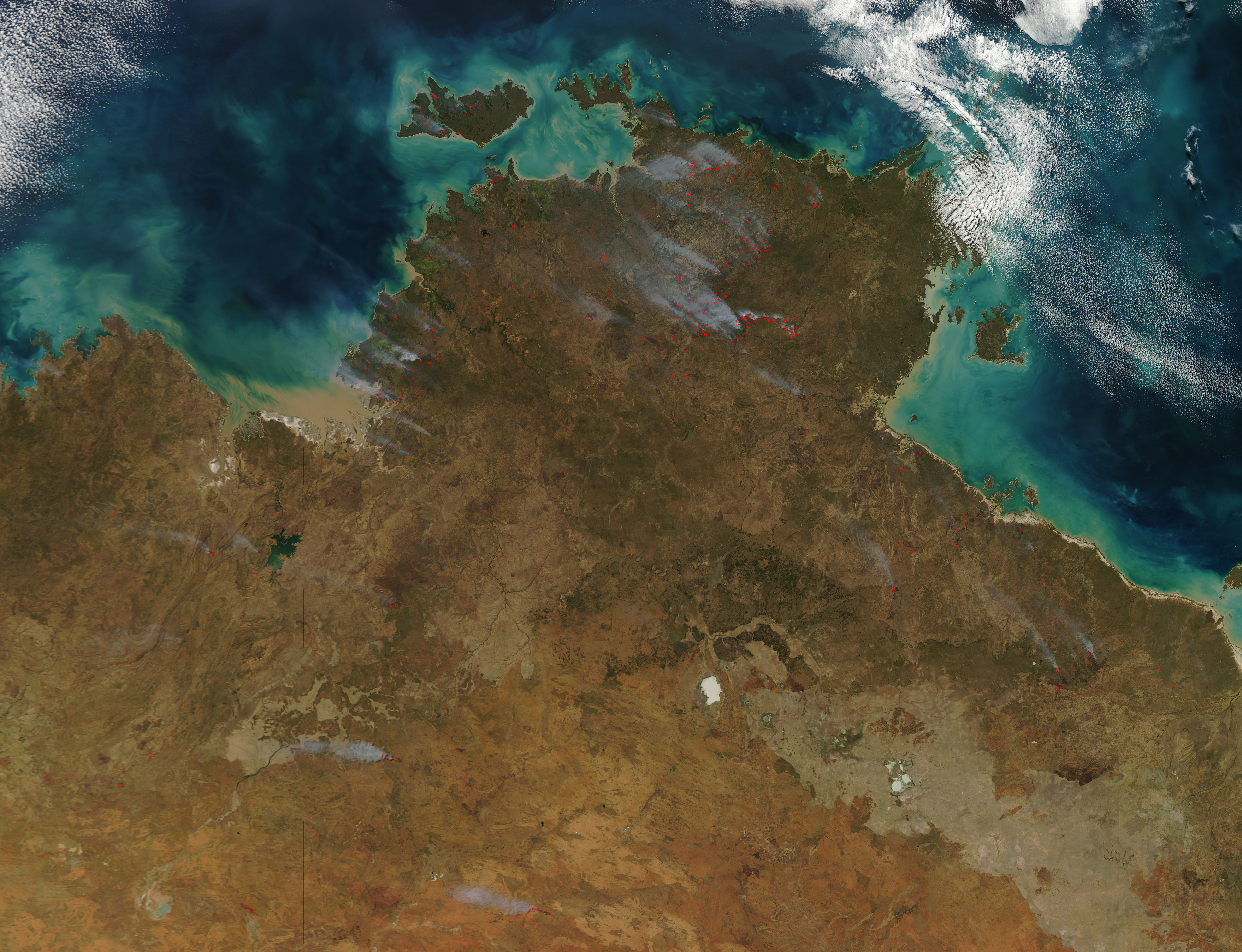 Fires in northern Australia - related image preview