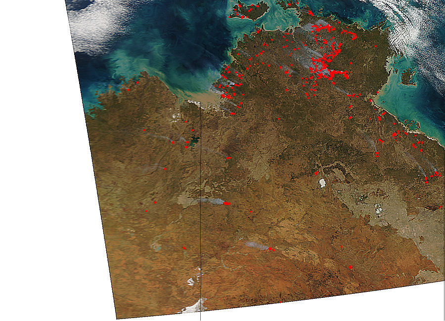 Fires in northern Australia - related image preview