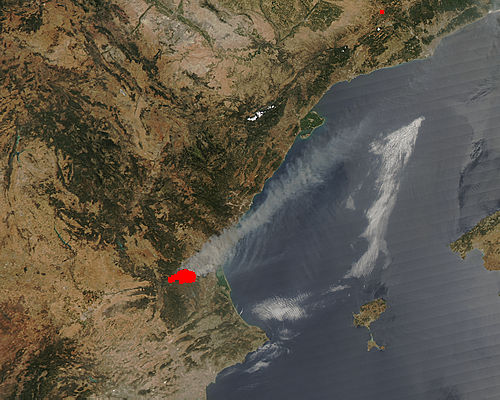 Fires in eastern Spain - related image preview